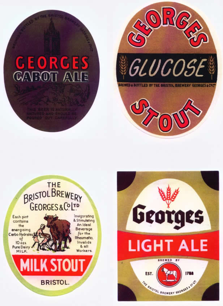 Georges Brewery Labels